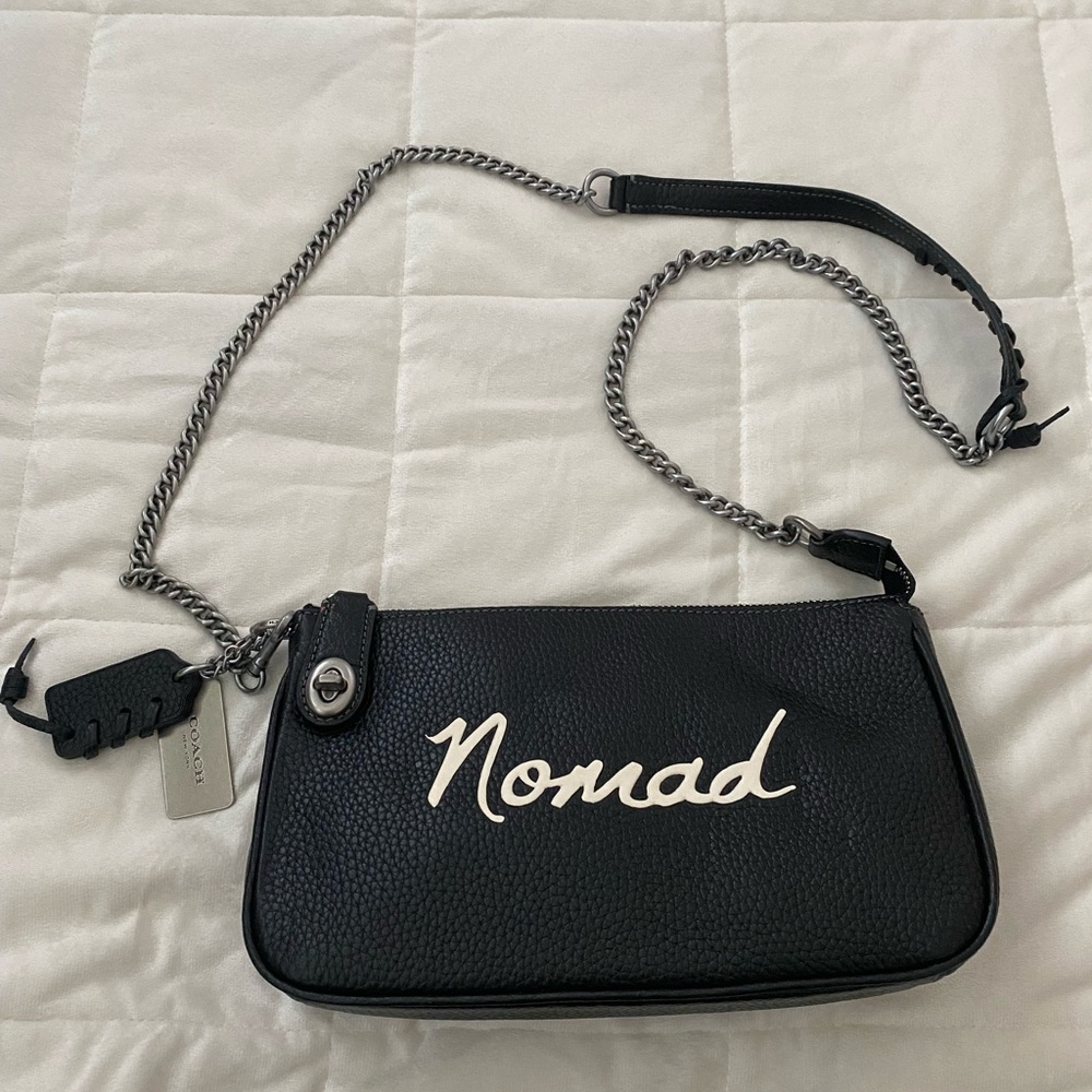 Coach Crossbody Pebbled Leather Shoulder Bag